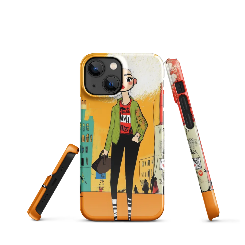 Urban Confidence | Phone Case |  13 Mini | Snap Case | Glossy