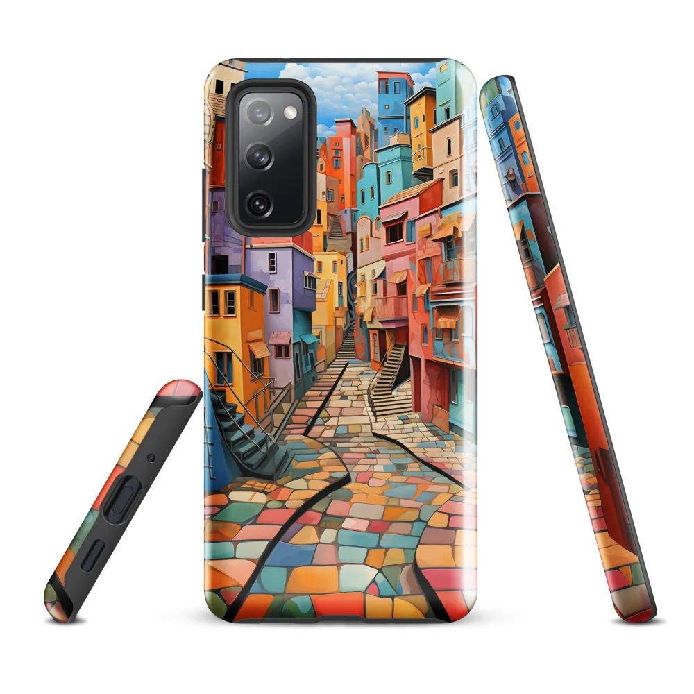 Vibrant Cityscape: A Kaleidoscope of Colors