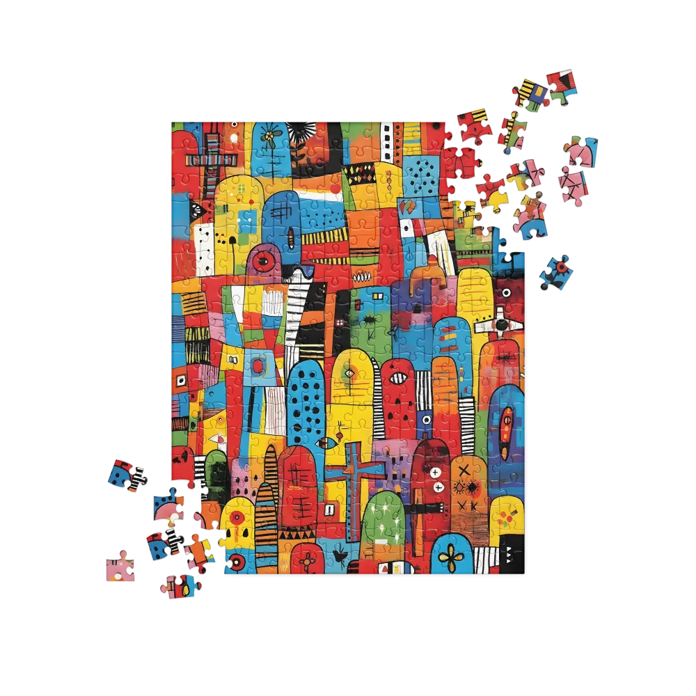 Chromatic City 
 Jigsaw Puzzle