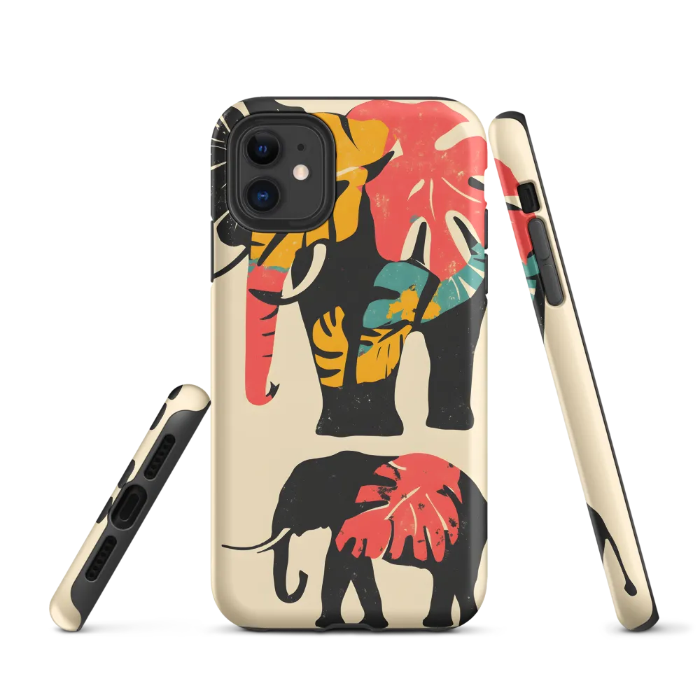 Tropical Elegance: The Elephant's Dance