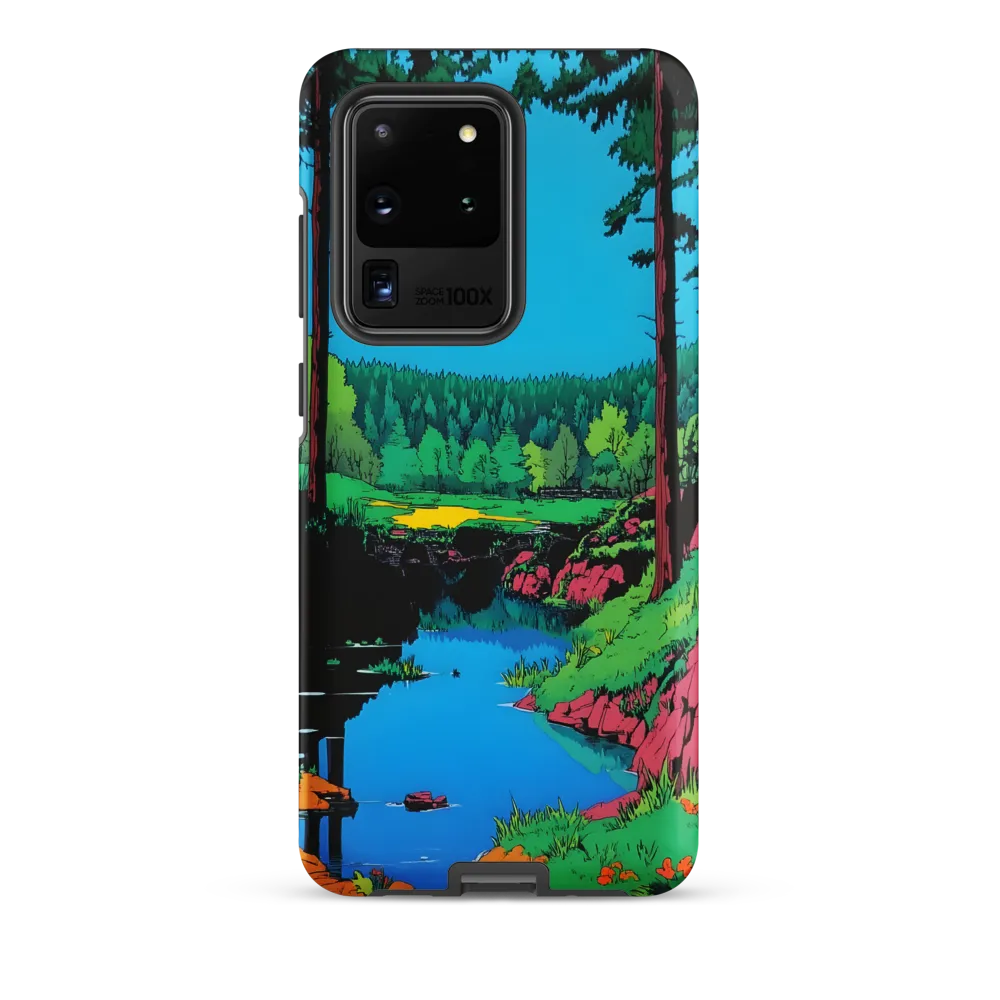 Tranquil Reflections: A Vibrant Landscape