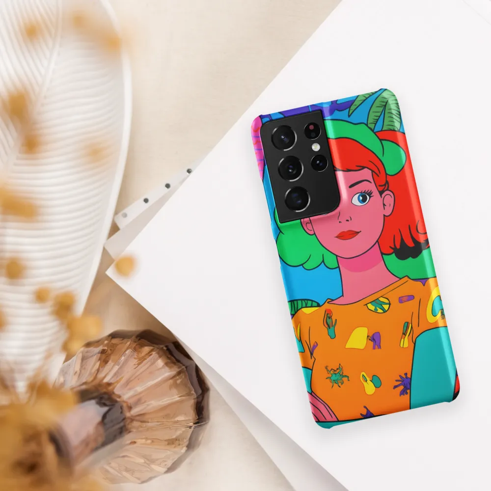 Tropical Vibes: A Playful Portrait