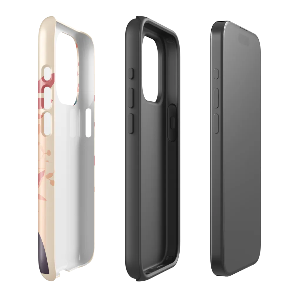Whispers of Nature: A Serene Contemplation | Phone Case |  15 Pro | Tough Case | Glossy