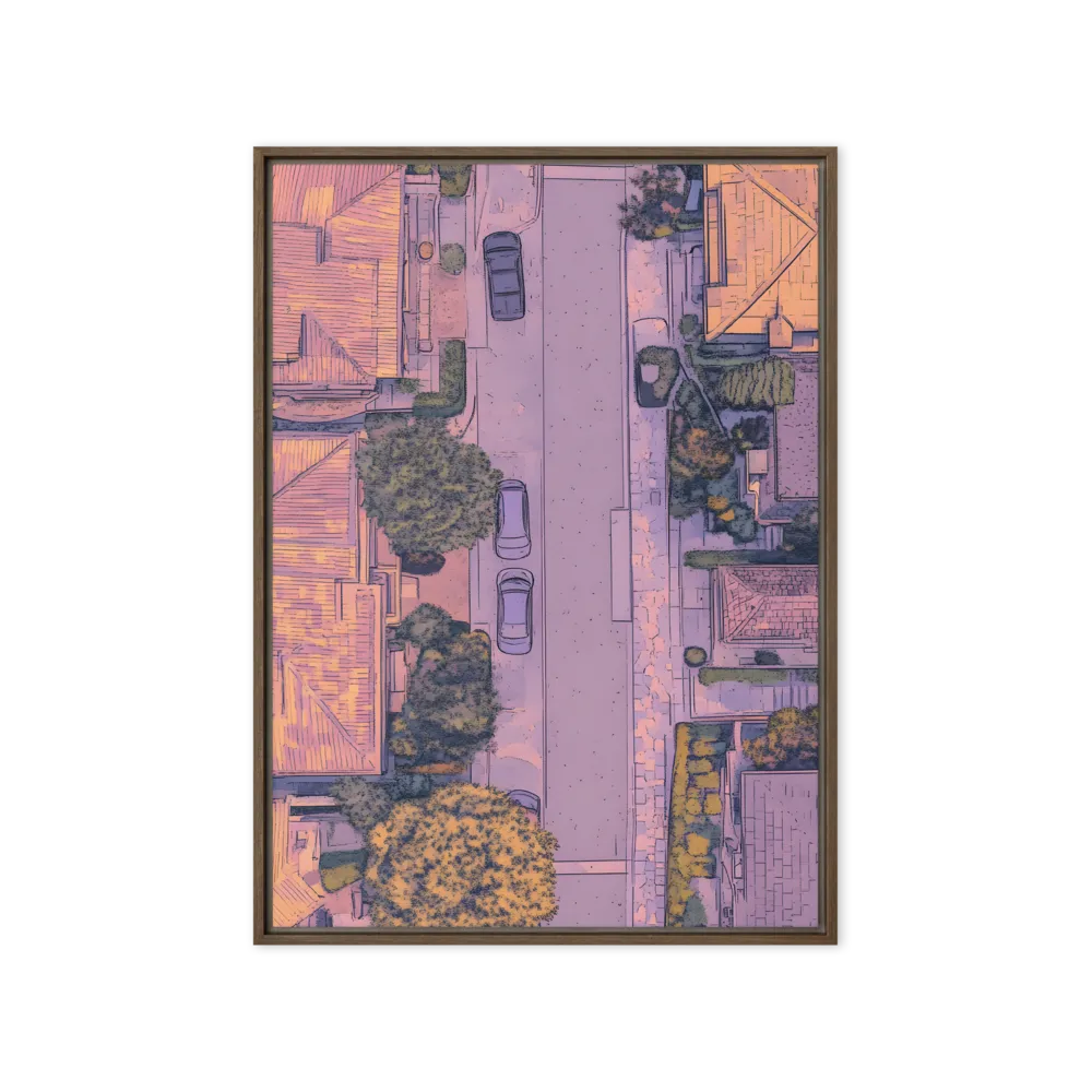 Aerial Serenity: Suburban Oasis