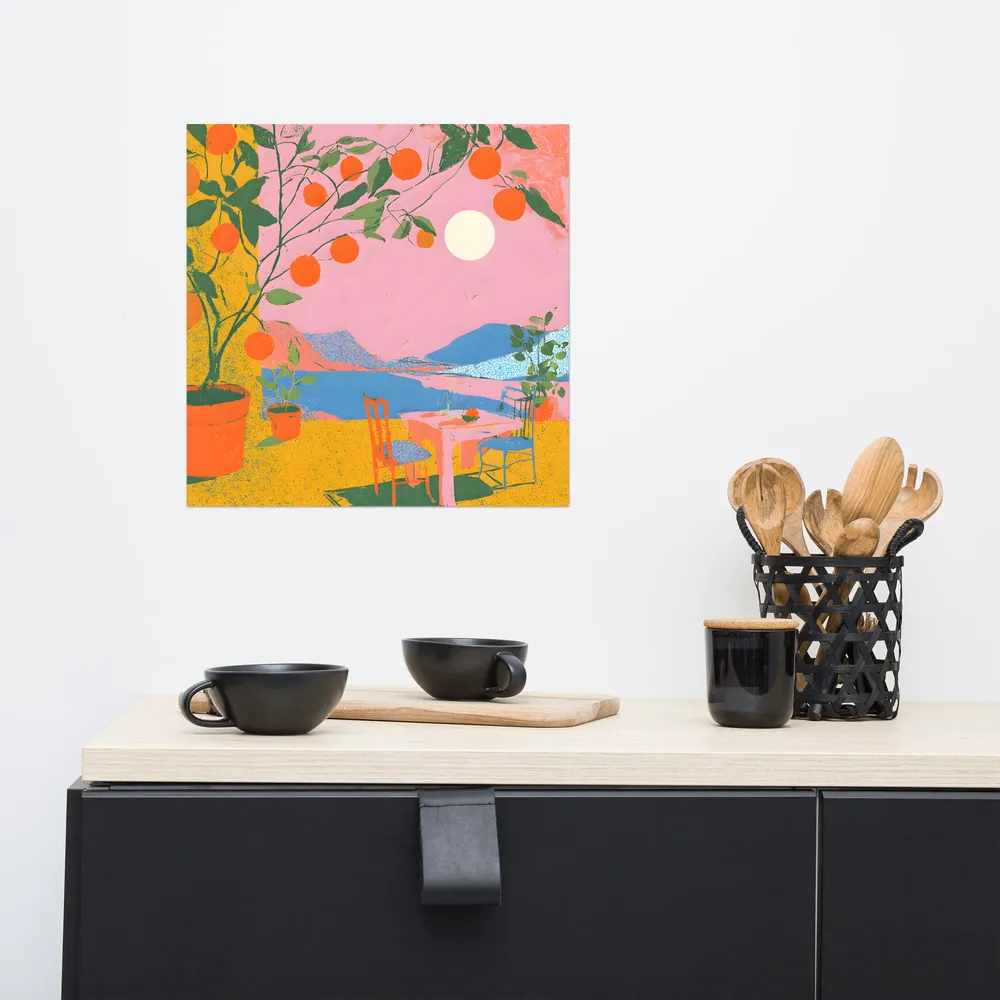 Citrus Terrace 
 Poster | 16″x 16″