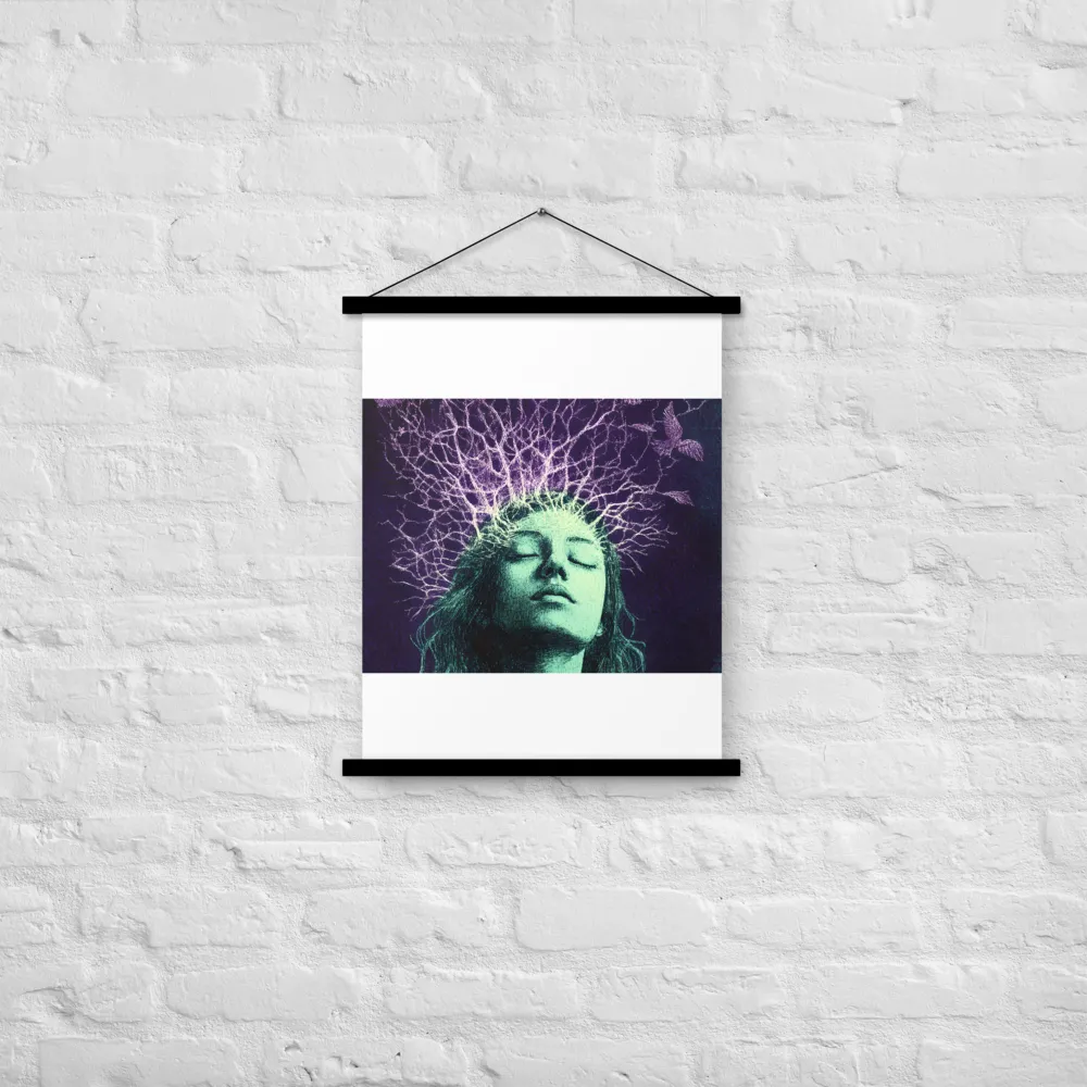Whispers of Freedom | Poster With Black Wood Hanger | 18″×24″