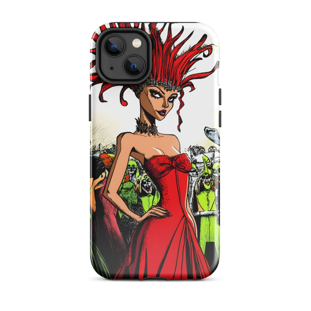 Fiery Elegance: A Fashion Statement