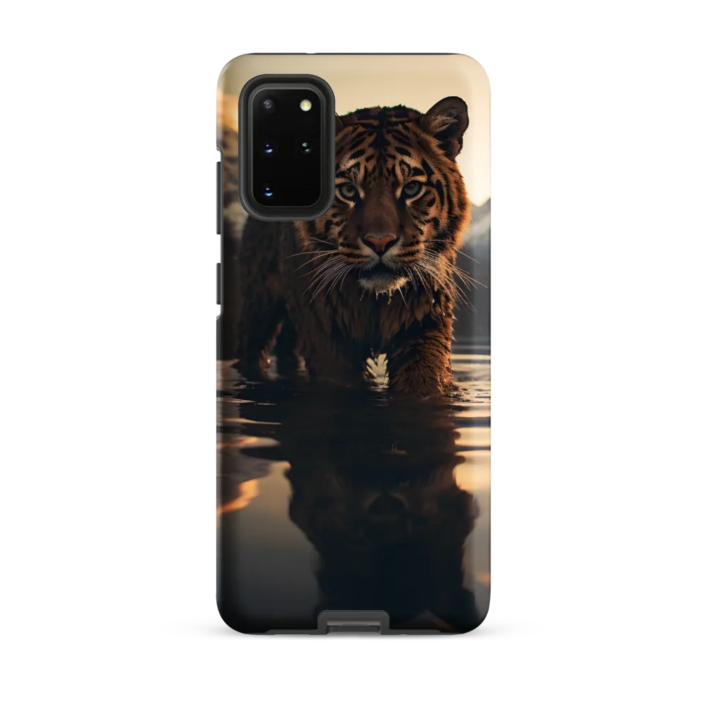 Majestic Reflection: The Tiger's Domain
