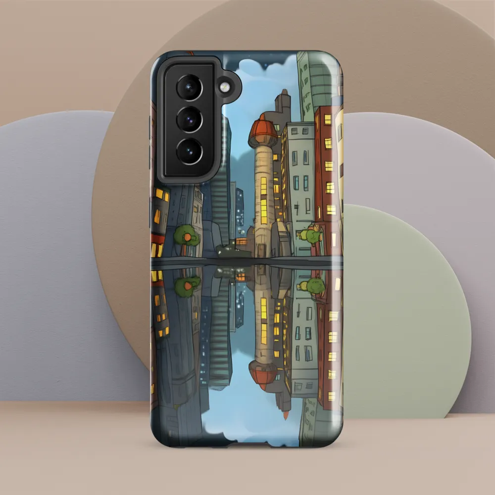 Reflections of a Serene City