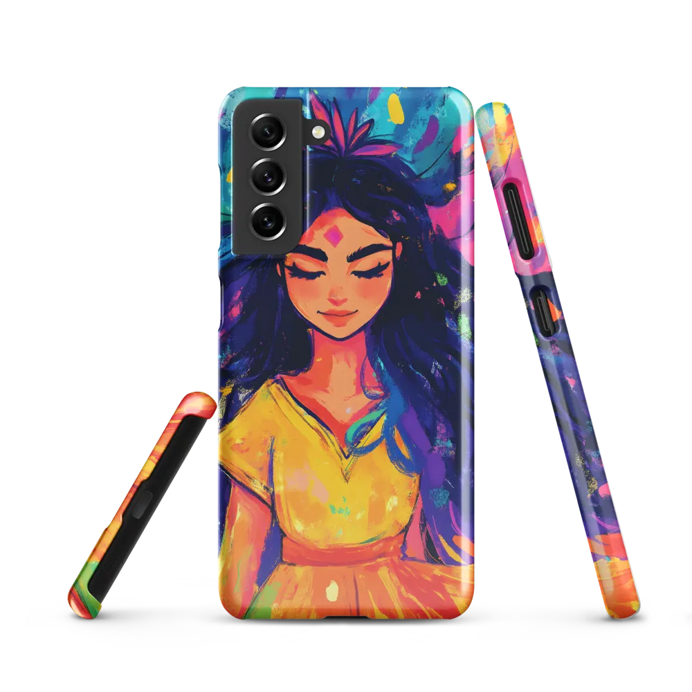 Serenity in Color | Phone Case |  S21 | Snap Case | Glossy