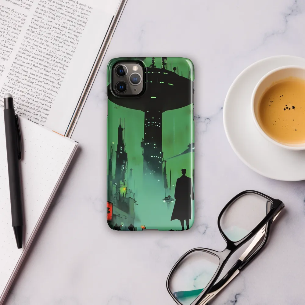 Urban Shadow: A Glimpse into the Future | Phone Case |  11 Pro Max | Snap Case | Glossy