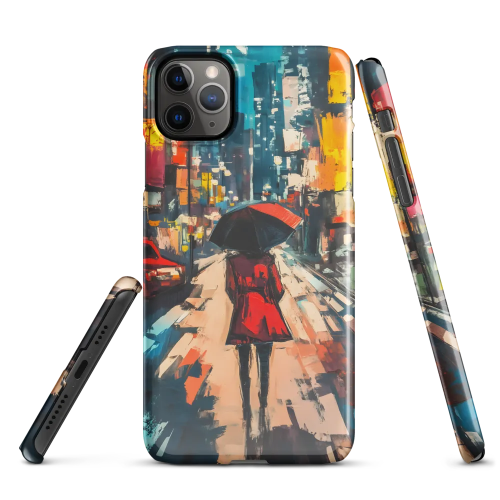 Urban Reflections on a Rainy Night | Phone Case |  11 Pro Max | Snap Case | Glossy