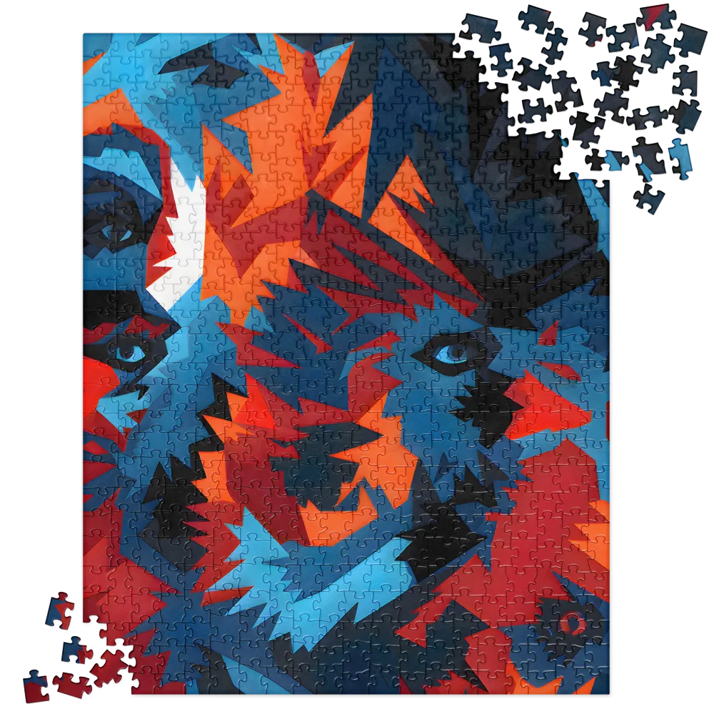 Vivid Aura of the Wolf | Jigsaw Puzzle | 520 pieces