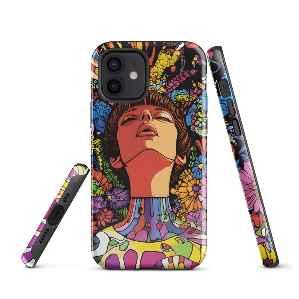 Vibrant Ecstasy: A Psychedelic Portrait