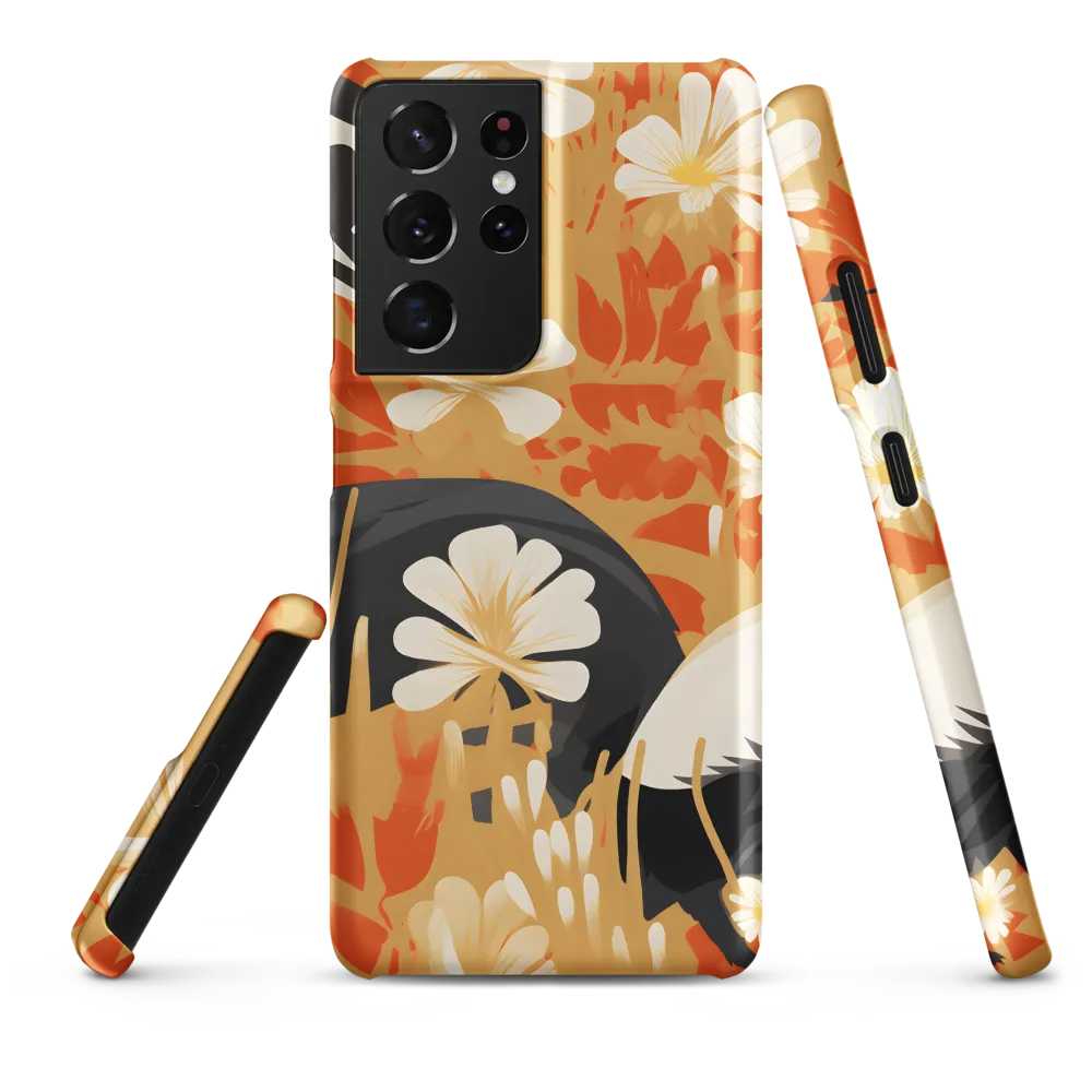 Whimsical Badgers in Bloom