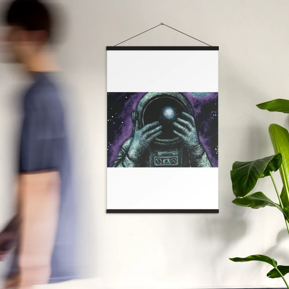 Beyond the Stars | Poster With Black Wood Hanger | 24″×36″