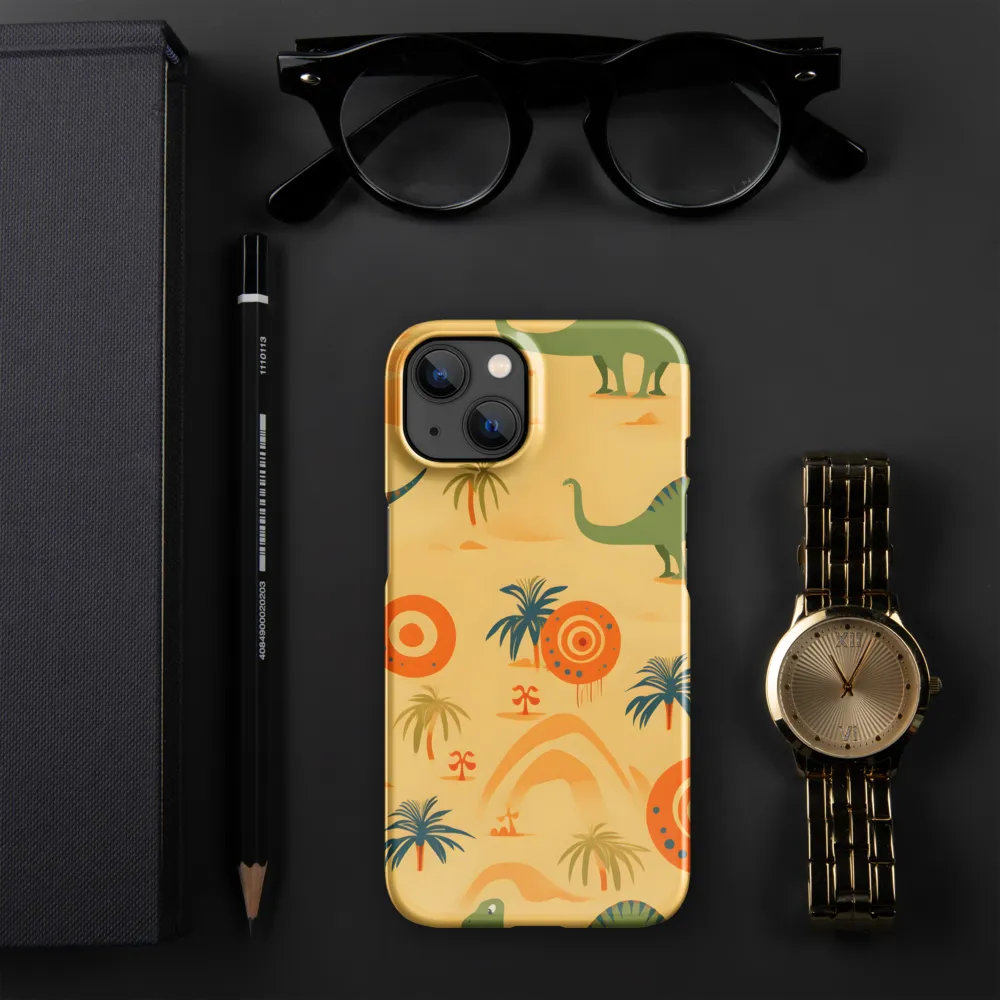 Prehistoric Playtime | Phone Case |  13 | Snap Case | Glossy