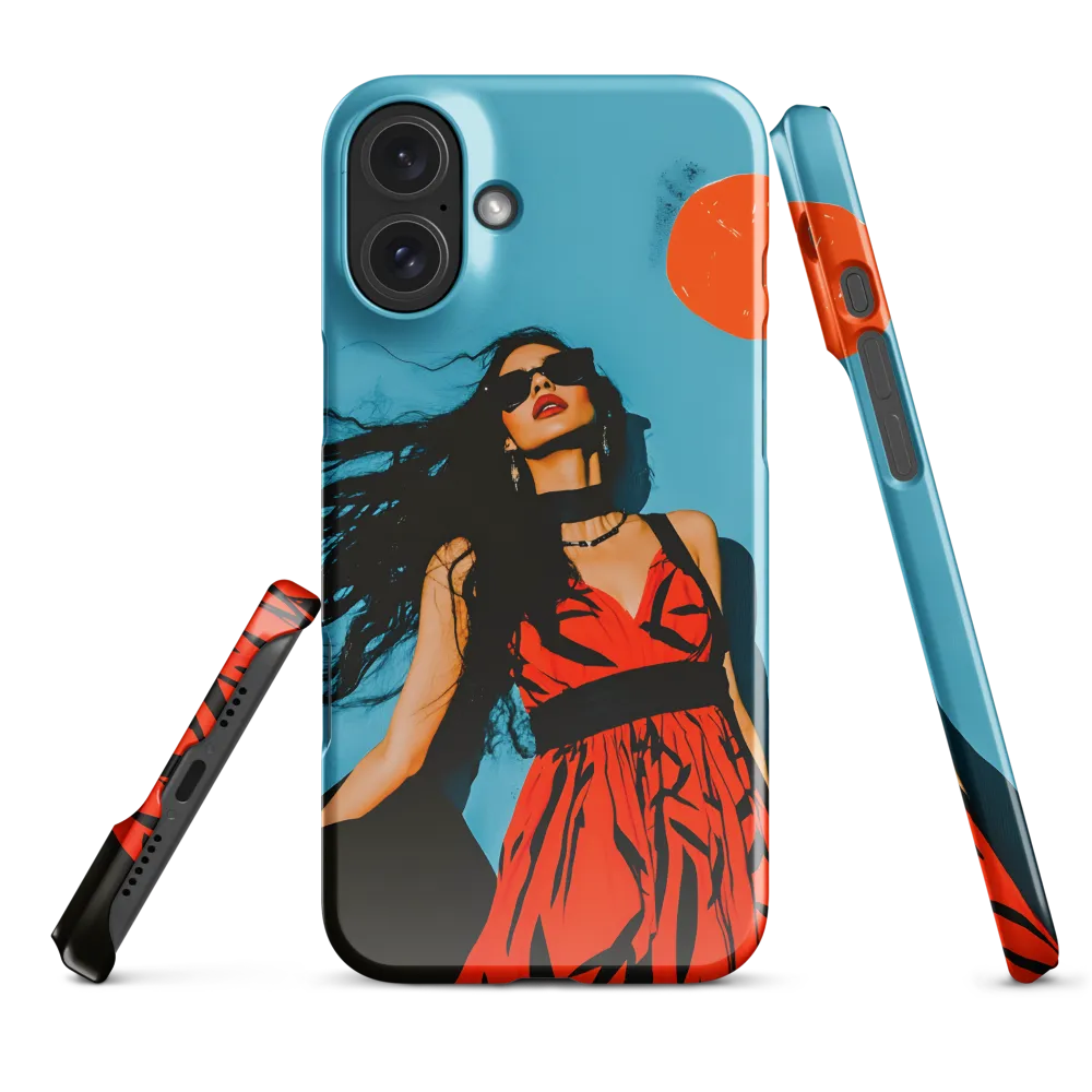 Sunset in Fashion: A Modern Portrait