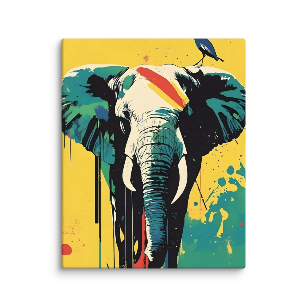 Elegance of the Wild: A Colorful Harmony