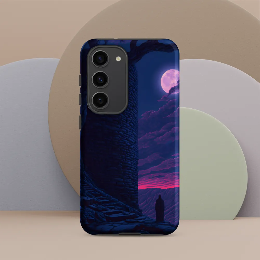 Moonlit Solitude | Phone Case |  S23 | Tough Case | Matte