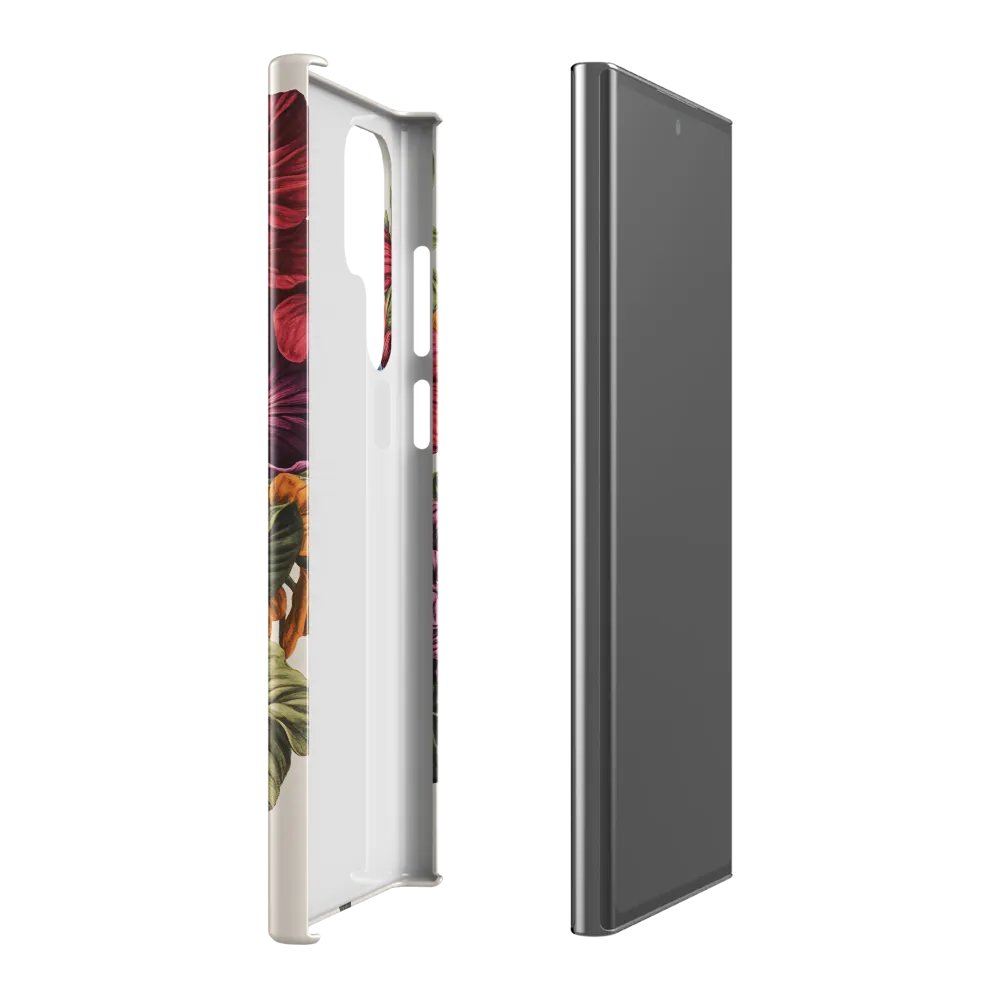 Floral Symphony in Color | Phone Case |  S22 Ultra | Snap Case | Glossy