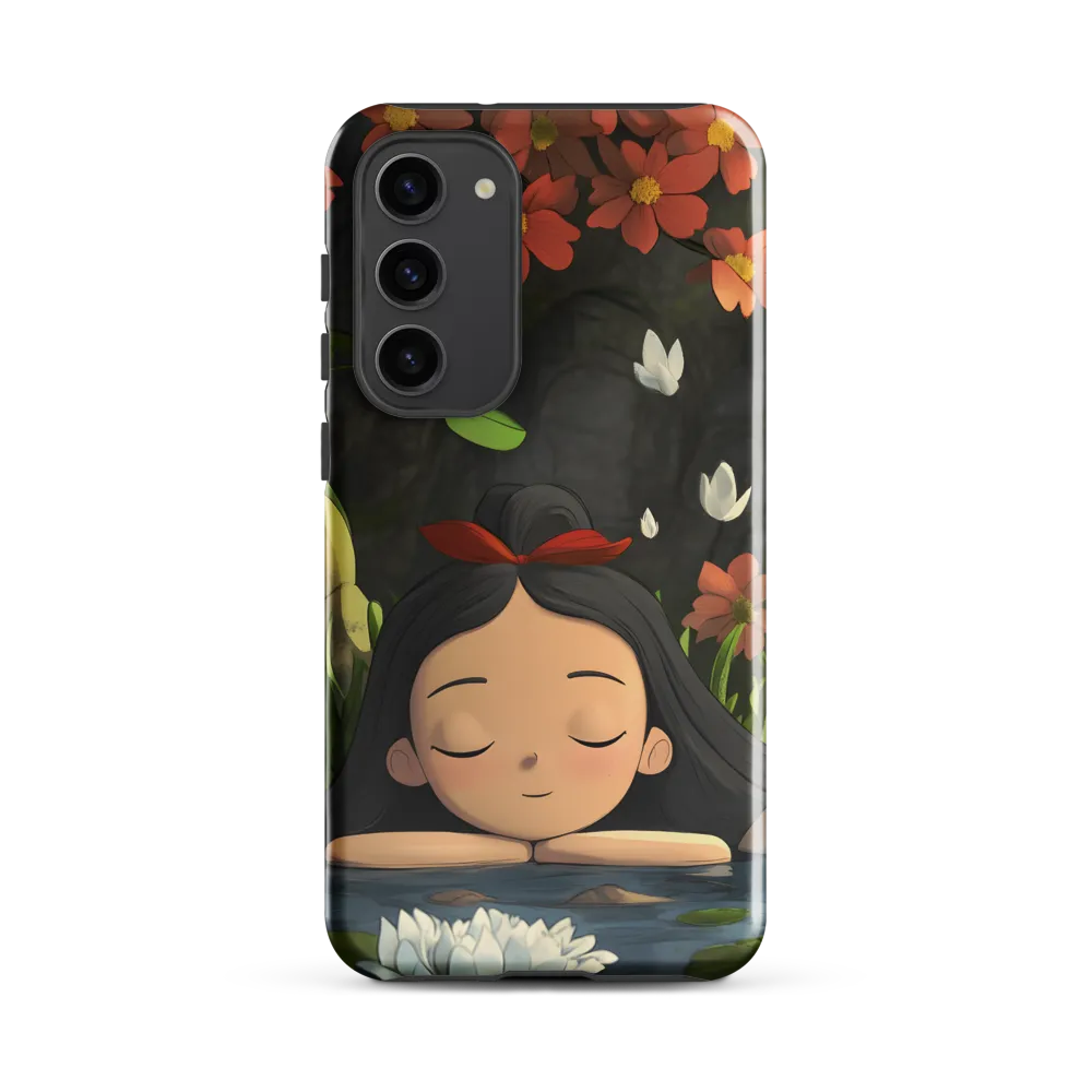 Tranquility by the Waterside | Phone Case |  S23 Plus | Tough Case | Glossy