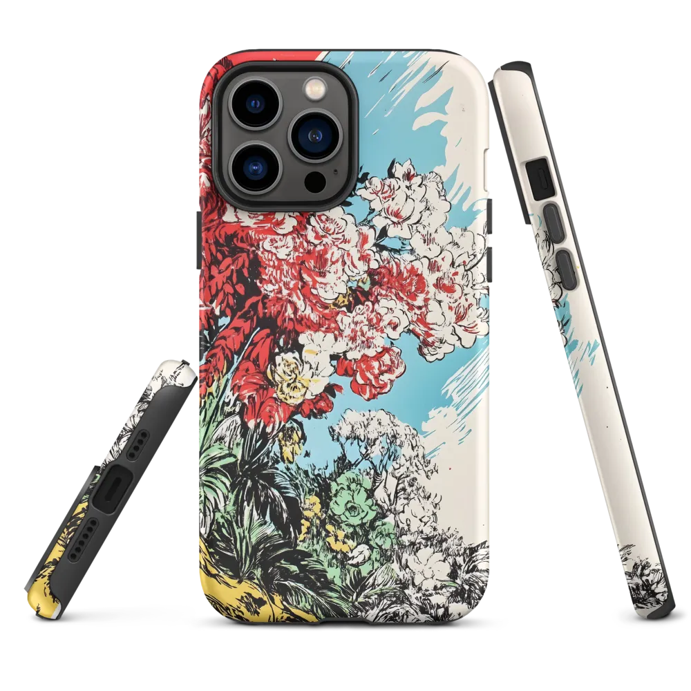 Floral Symphony in Bold Colors