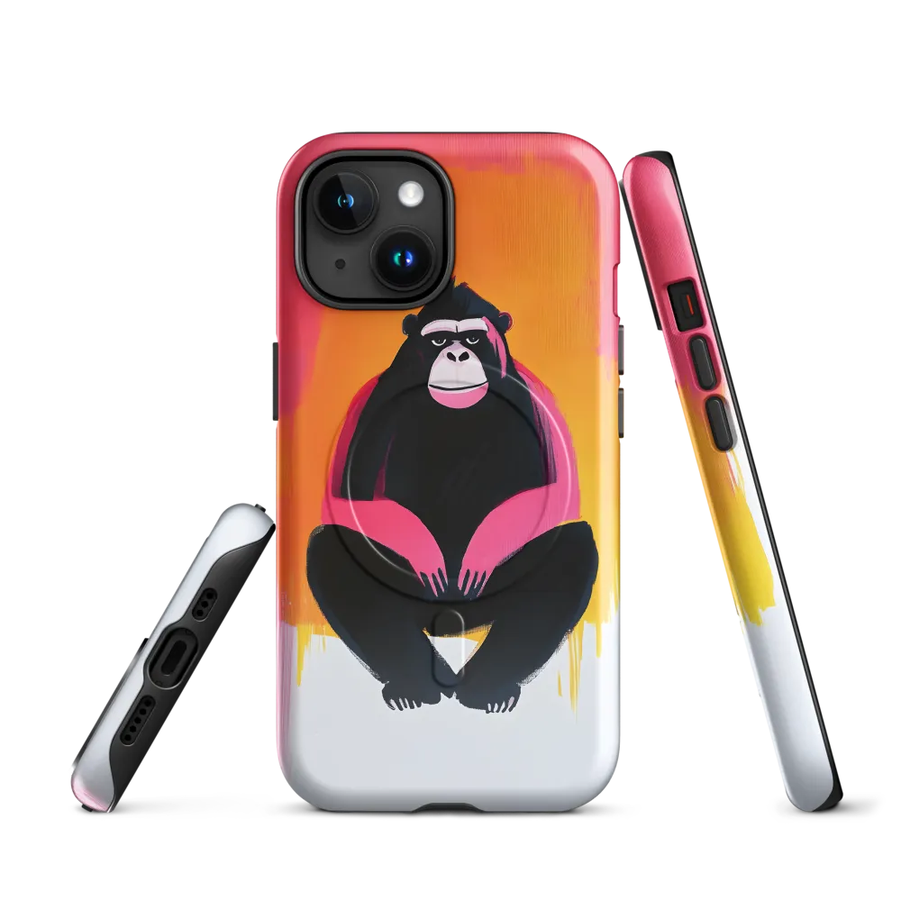 The Playful Observer | Phone Case |  15 | MagSafe® Tough Case | Glossy