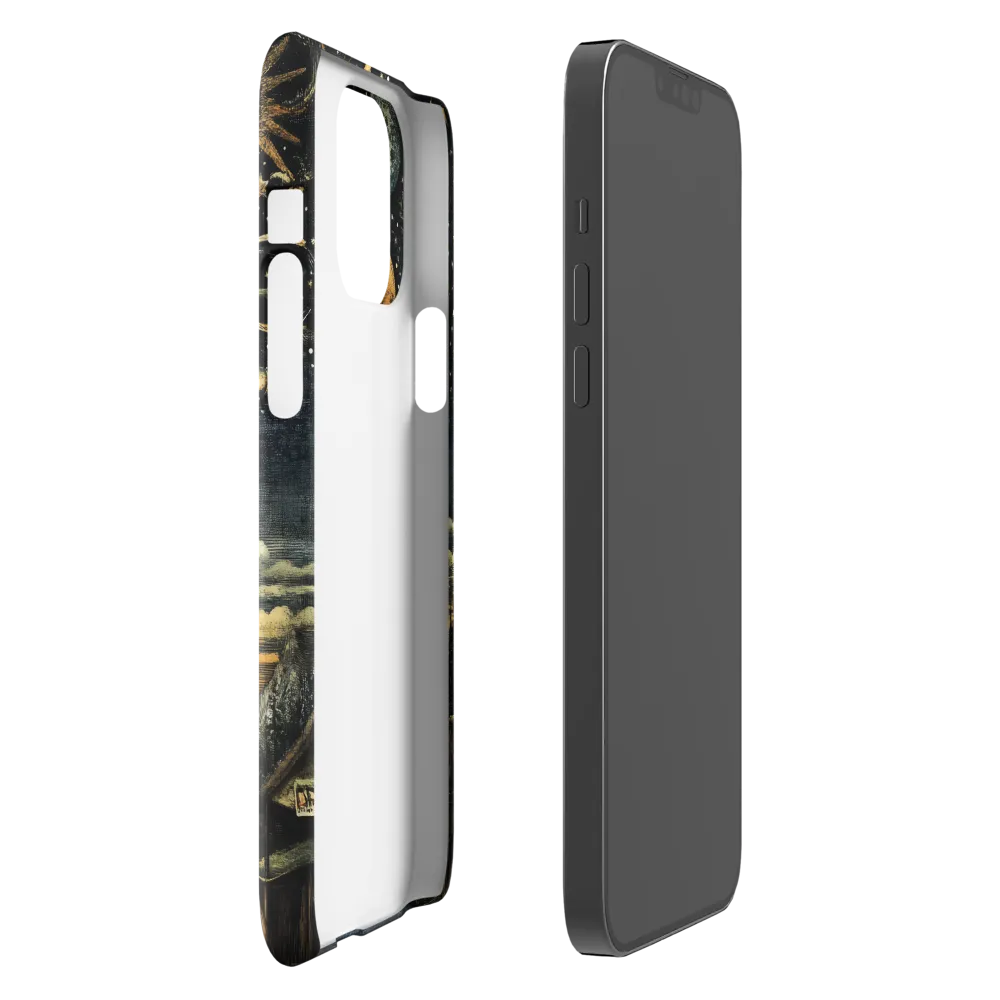 Cosmic Curiosity: A Journey Beyond Earth | Phone Case |  13 Pro Max | Snap Case | Glossy