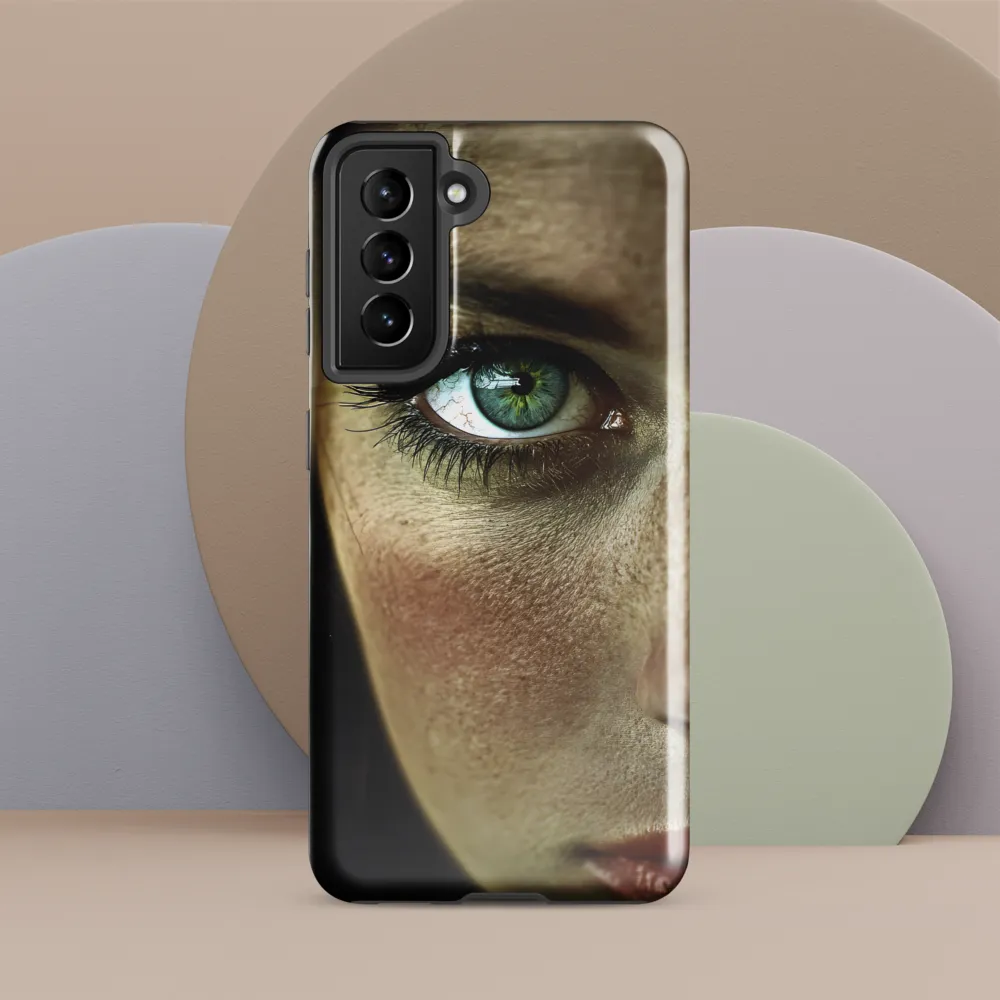 Eye of Intensity | Phone Case |  S21 | Tough Case | Glossy