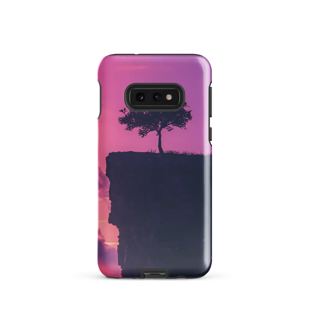Solitude on the Edge | Phone Case |  S10e | Tough Case | Glossy