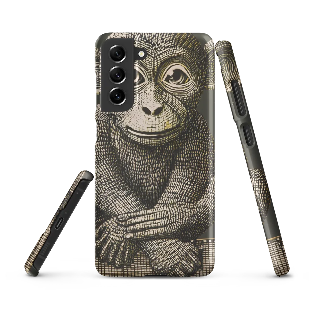 Intricate Primate Portrait