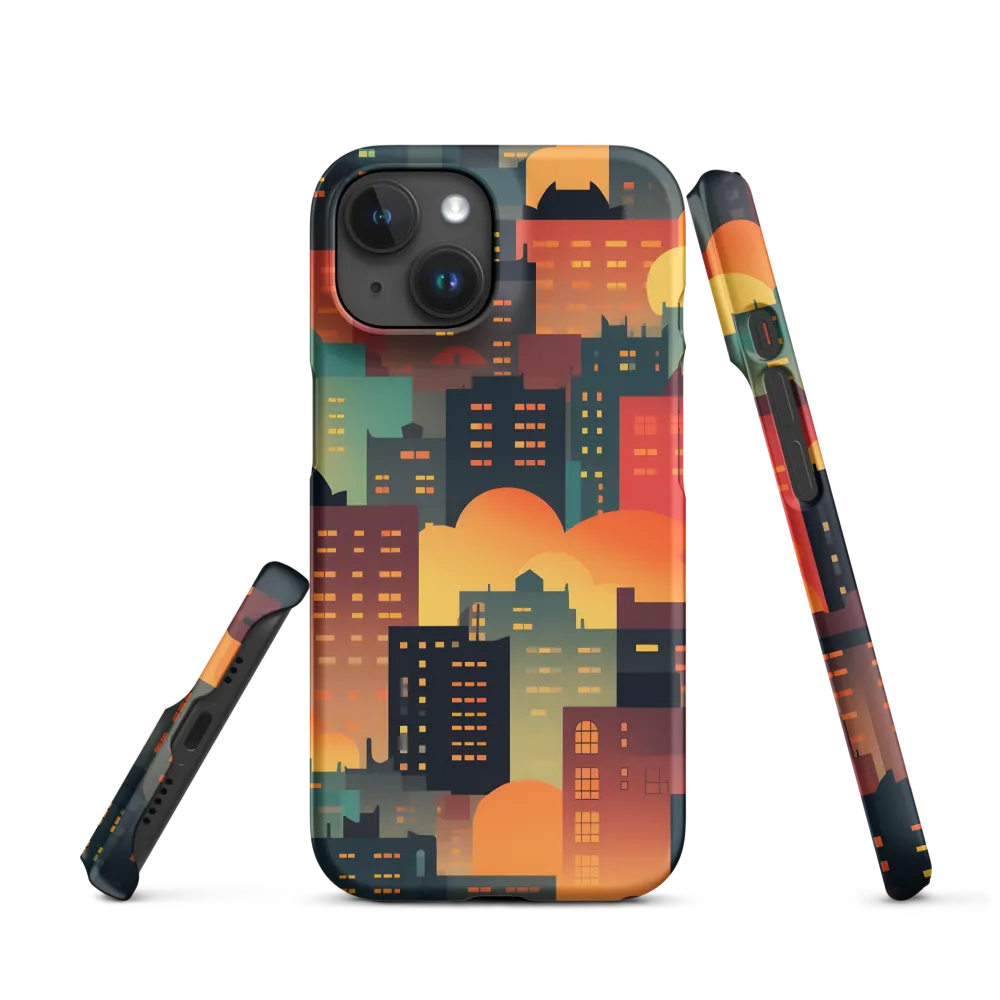 Twilight in the Concrete Jungle | Phone Case |  15 | Snap Case | Matte