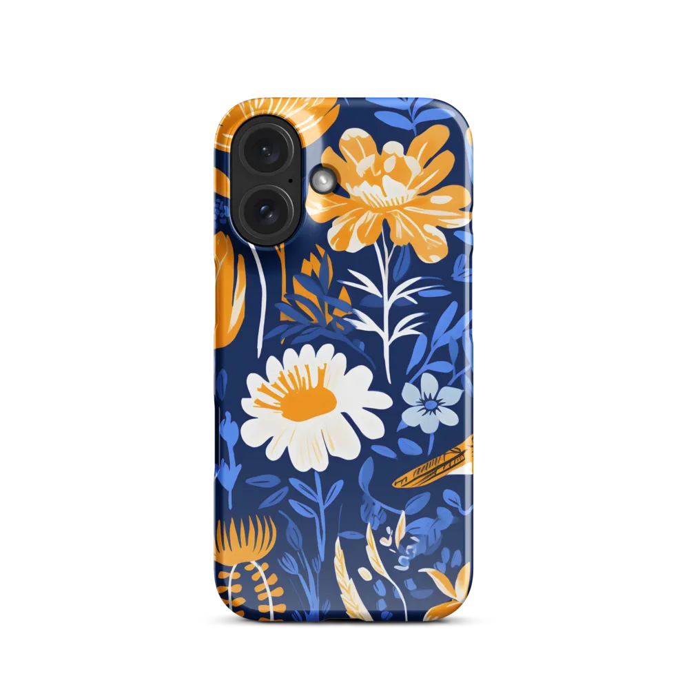 Floral Symphony | Phone Case |  16 | Snap Case | Glossy