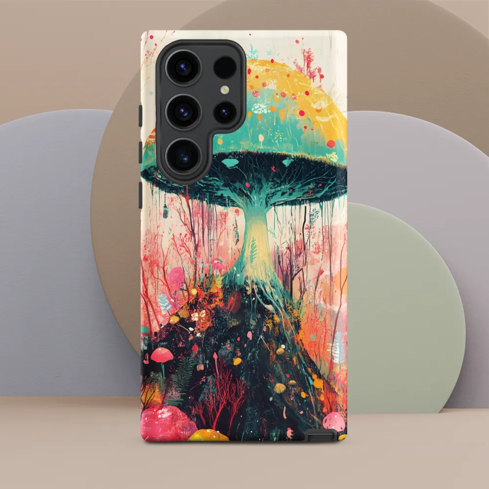 Whimsical Mushroom Forest