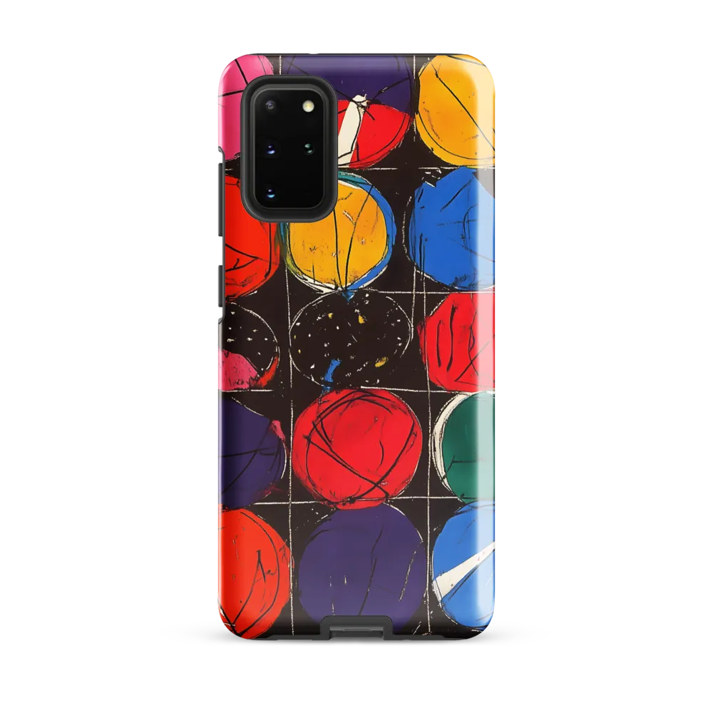 Colorful Circles in Abstract Harmony