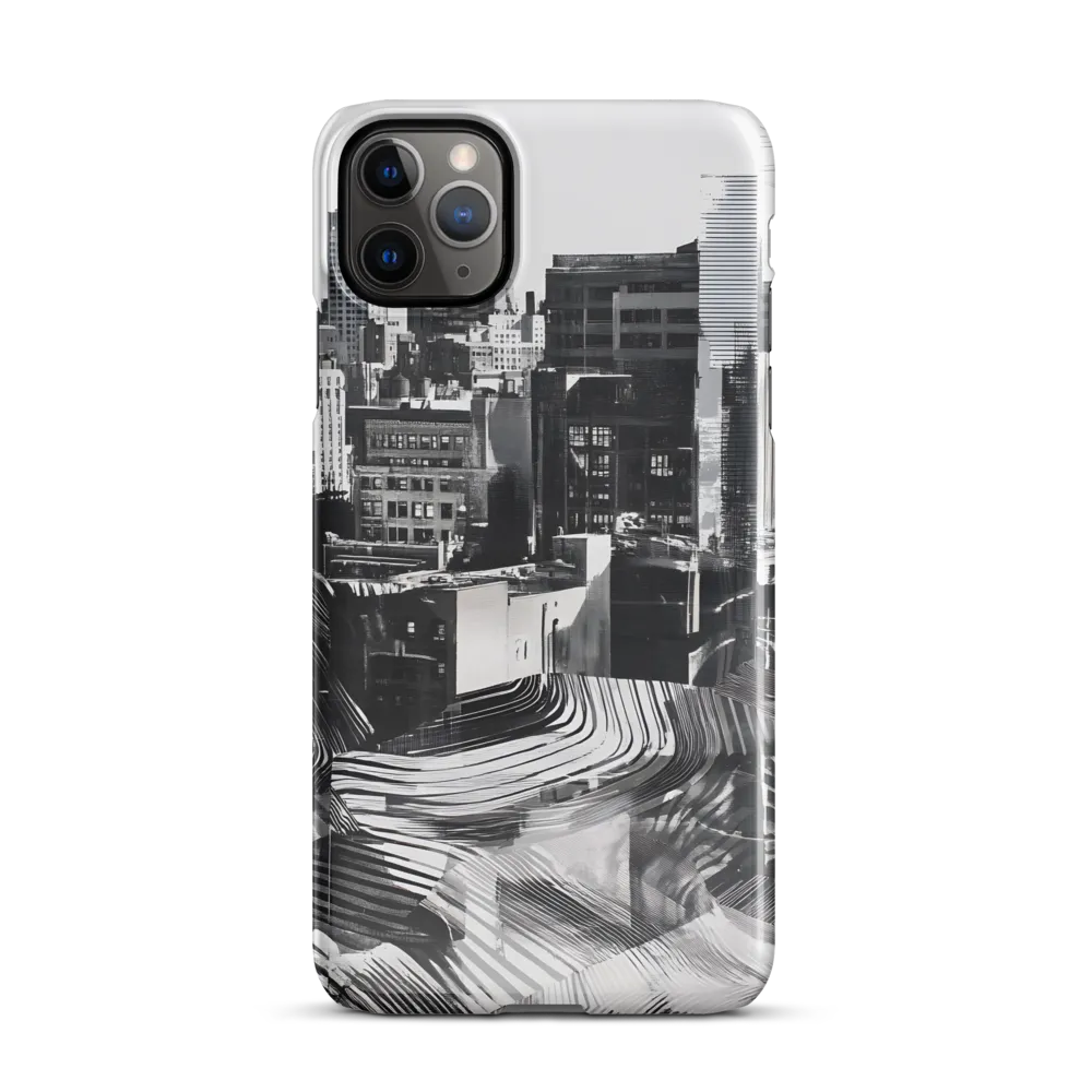 Urban Rhythm in Black and White | Phone Case |  11 Pro Max | Snap Case | Glossy