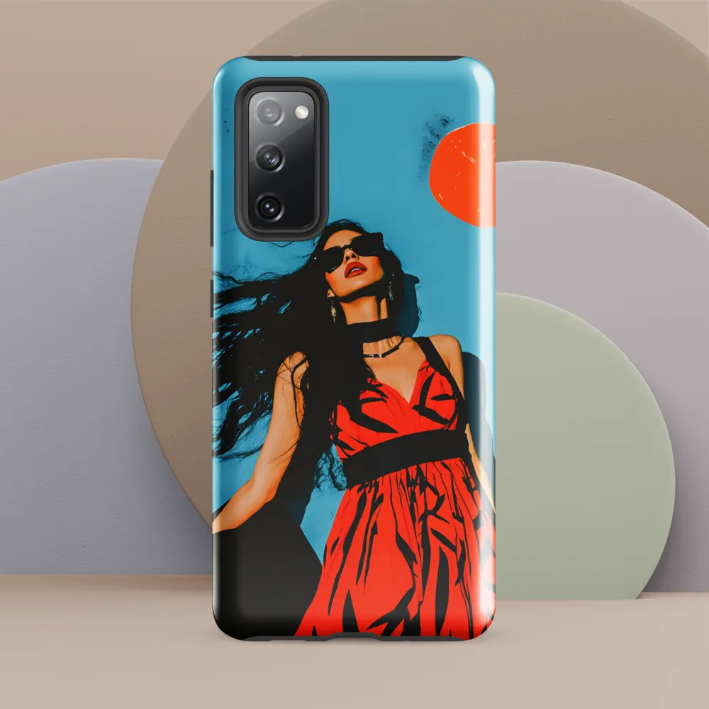 Sunset in Fashion: A Modern Portrait