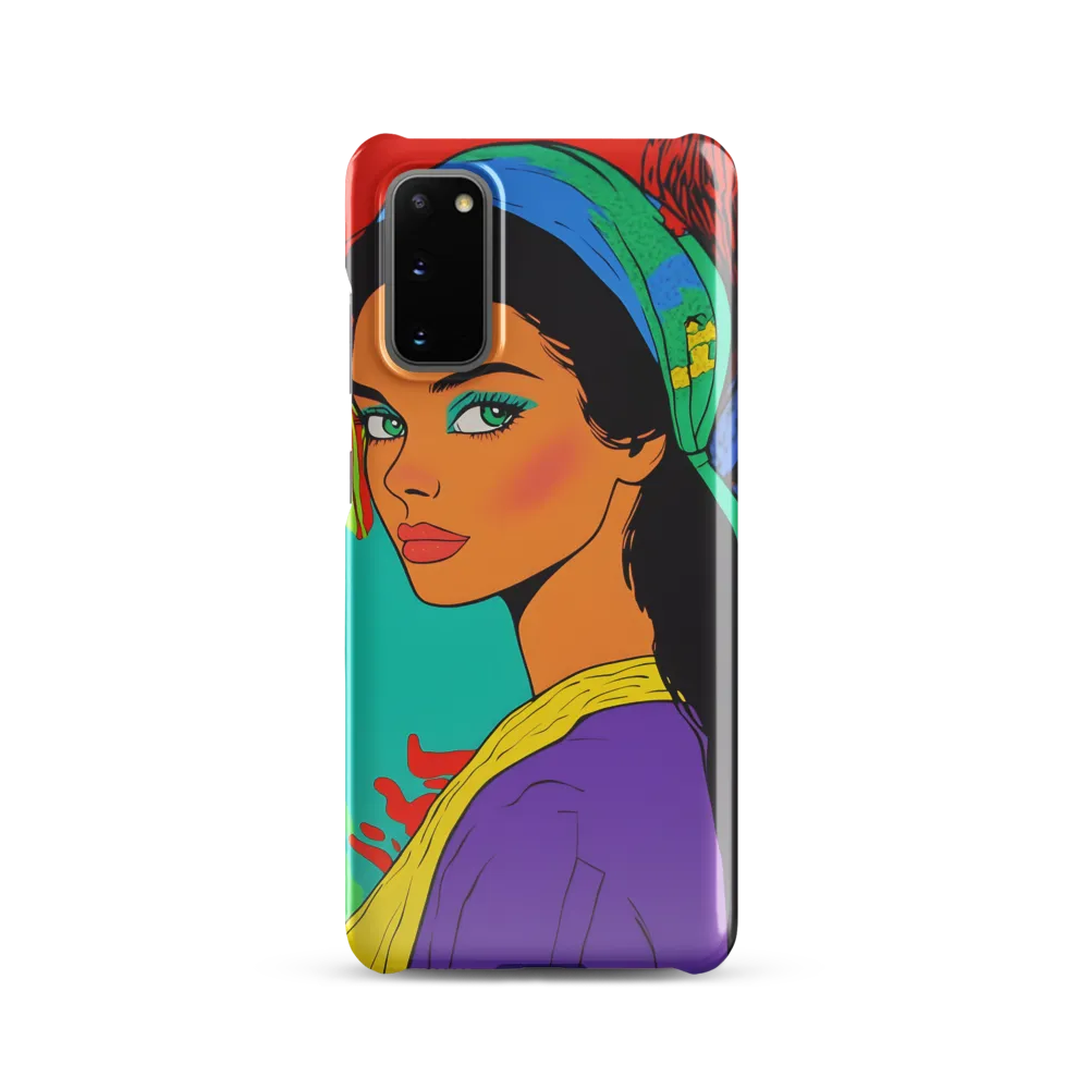 Vibrant Elegance | Phone Case |  S20 | Snap Case | Glossy