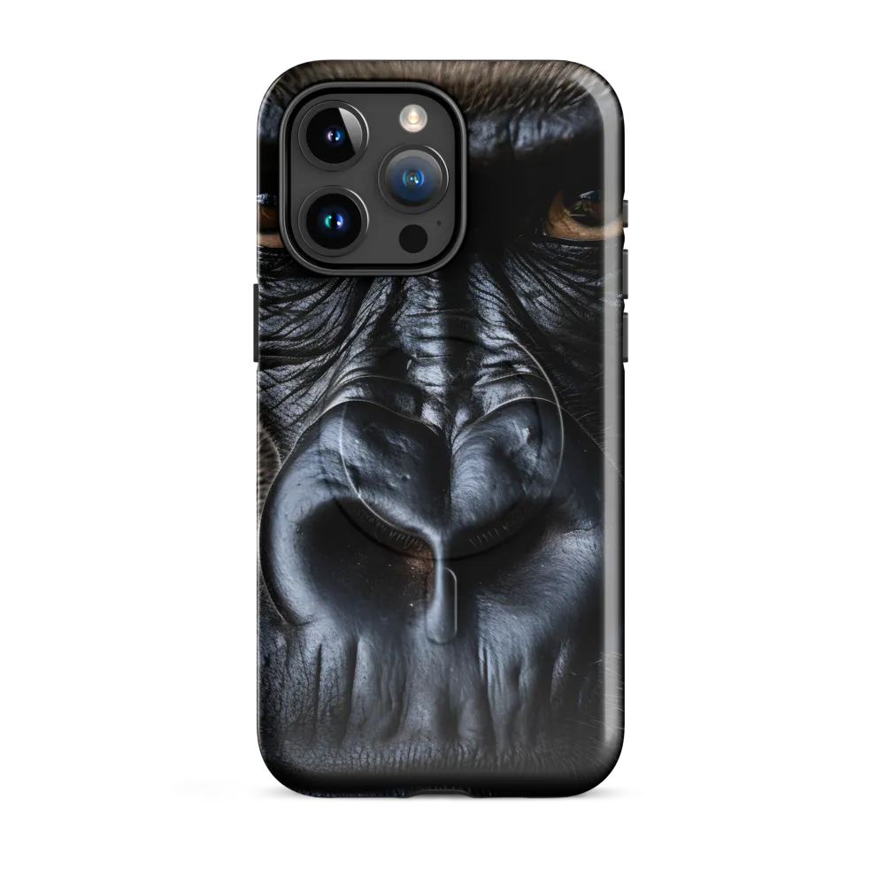 Gaze of the Wild: A Gorilla's Portrait