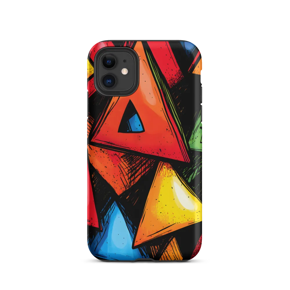 Vibrant Triangles in Abstract Harmony