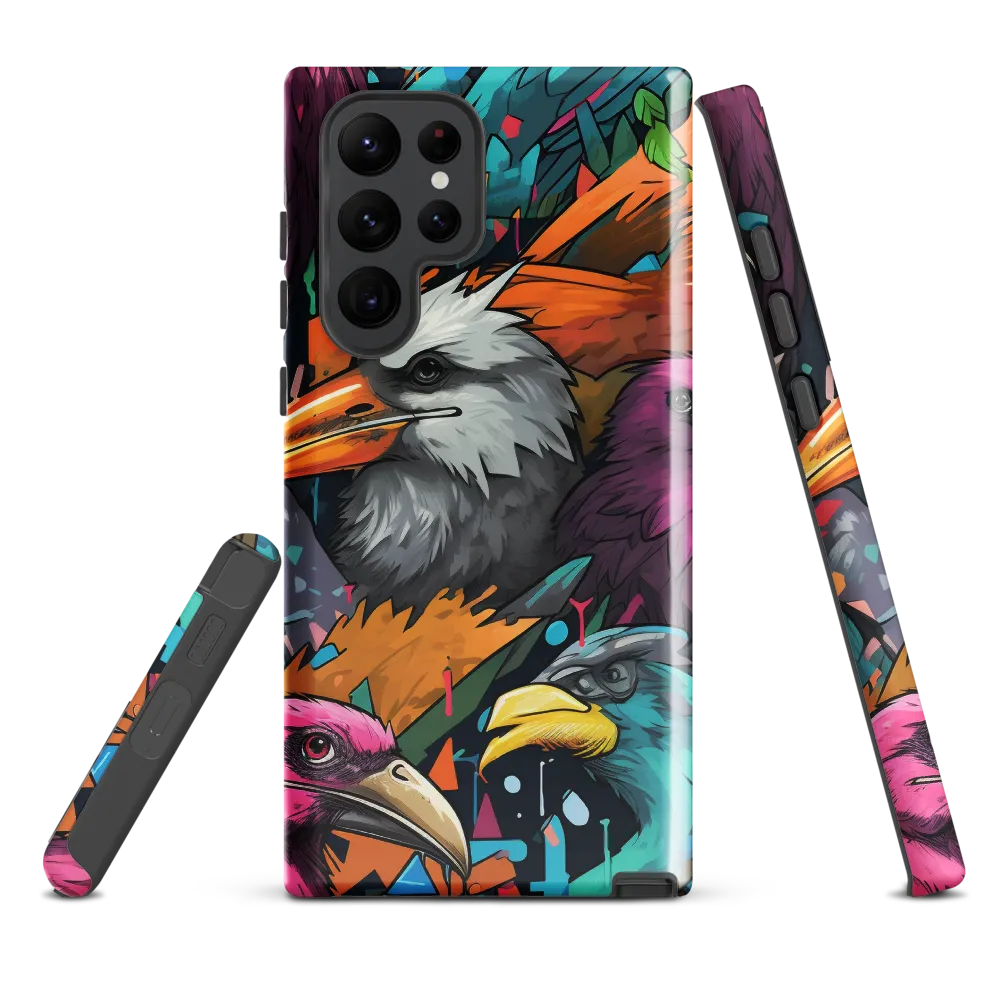Avian Vortex: A Celebration of Color and Form