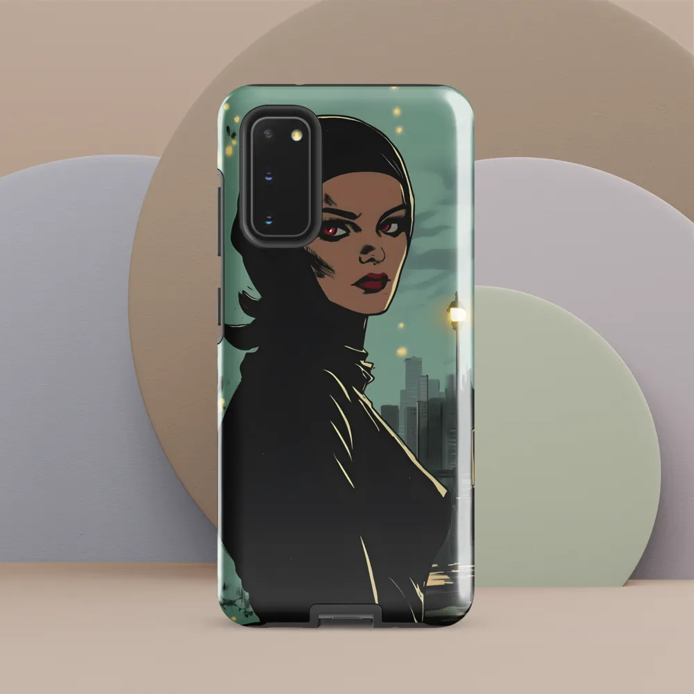 Shadows of Intrigue | Phone Case |  S20 | Tough Case | Glossy