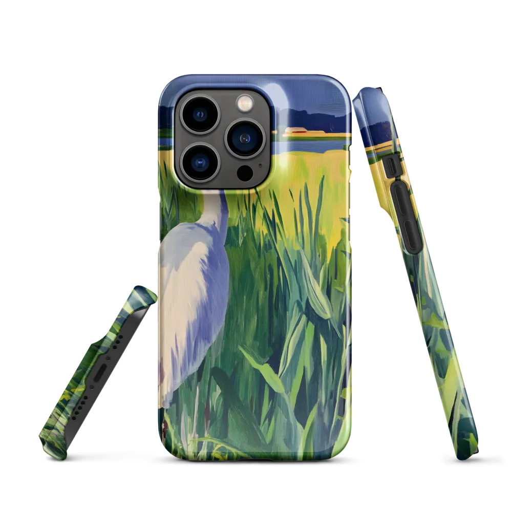 Graceful Presence: The Heron in the Meadow