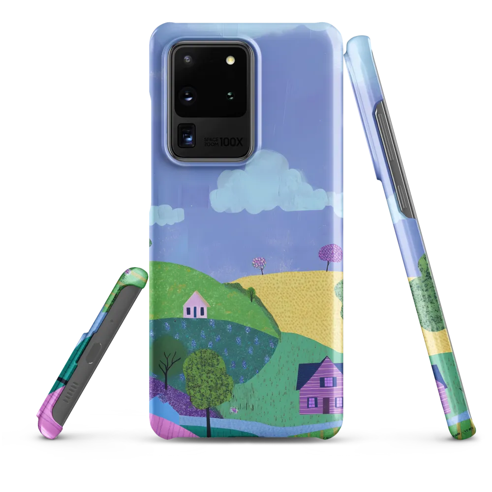 Whimsical Hills and Quaint Homes