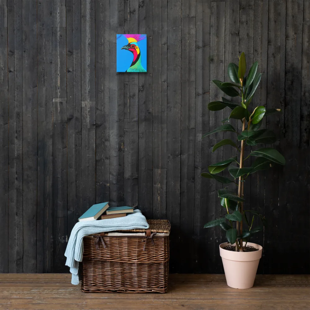Whimsical Avian Portrait