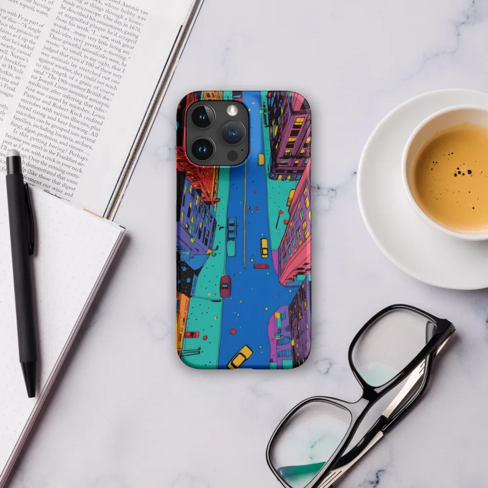 Aerial Dreamscape: The Pulse of Urban Life | Phone Case |  16 Pro Max | Snap Case | Matte