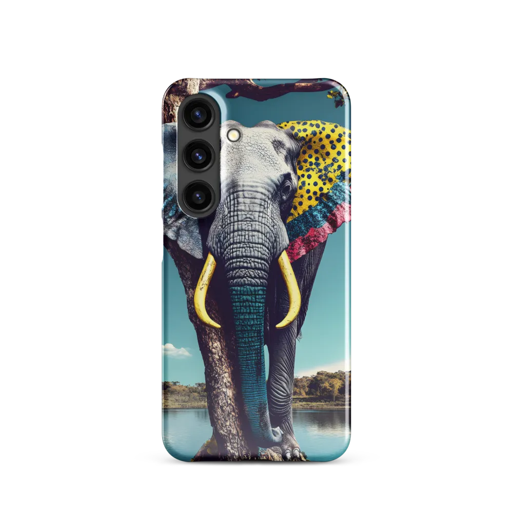 Playful Elegance: The Surreal Elephant