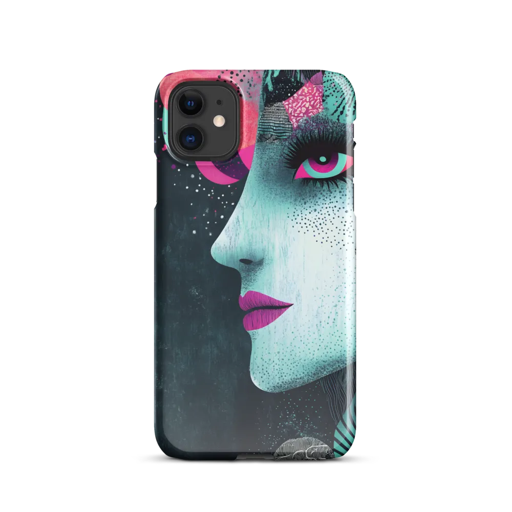 Mystical Beauty in Blue and Pink | Phone Case |  11 | Snap Case | Glossy