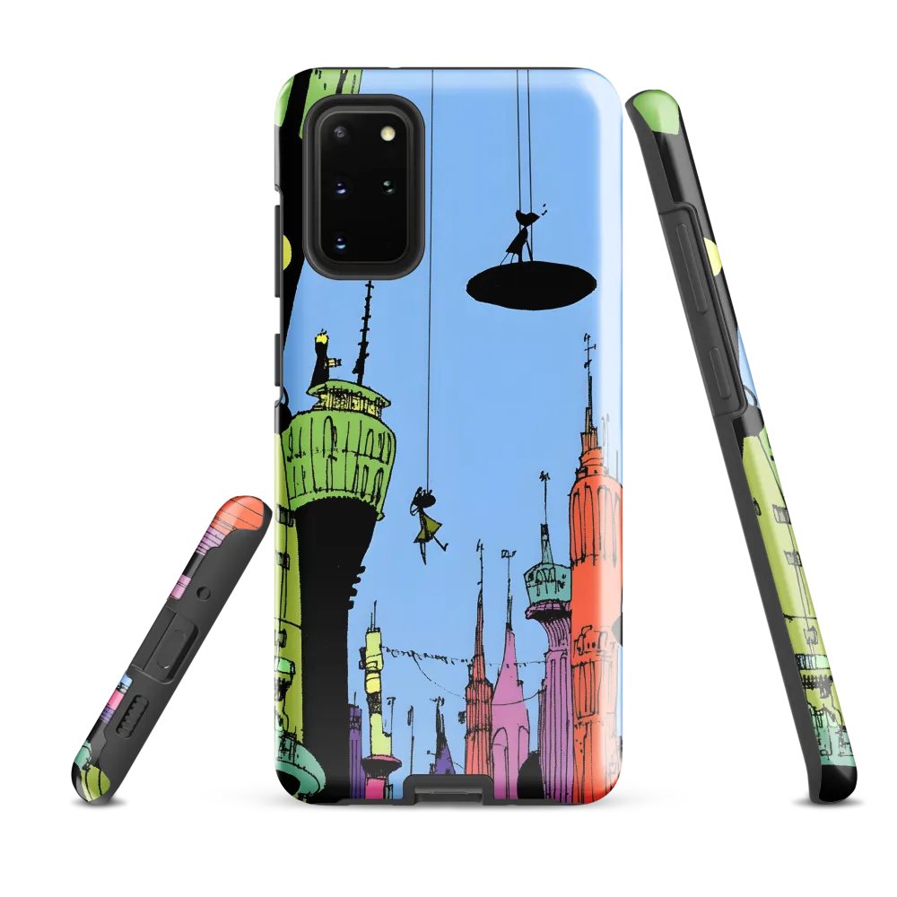 Whimsical Heights: A Futuristic Cityscape